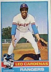 1976 Topps Baseball Cards      587     Leo Cardenas
